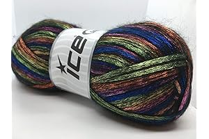 Glam Universe Rainbow - Violet Fire Sage Sapphire Pink Gold Variegated Metallic...