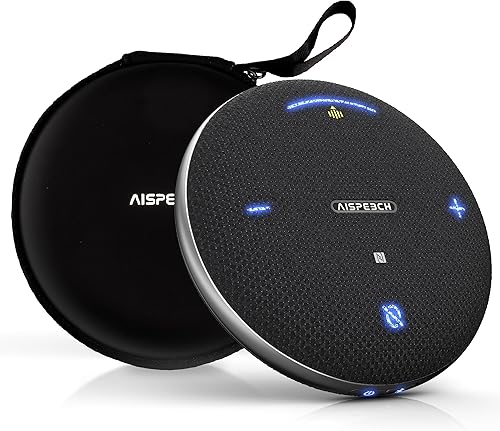 Altavoz M4 Pro, micrófono de conferencia con captación de voz direccional, captación de voz mejorada, transcripción AI, reducción de ruido AI, USB