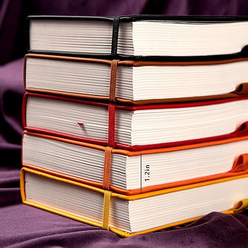 Miniatura 5 de TIEFOSSI Constellations - Cuaderno de puntos, A5, diario de escritura con papel de 3.53 ozm, 400 páginas, cuaderno organizador de viñetas de tapa