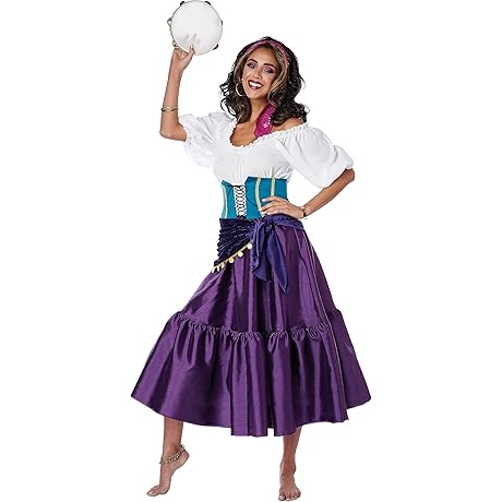 Womens Enchanting Gypsy: Radiate Mystique with an Alluring Costume