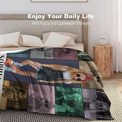 Miniatura 10 de Manta personalizada de sirena para niñas pequeñas, manta personalizada para niños con foto y nombre, manta personalizada de sirena para niños recién