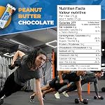Daryl's Bars Peanut Butter Chocolate On the Go Snack On the Go Whey Protein Bars, Gluten Free, 22gr of Protein Snack, Meal Replacement, Pack of 1
