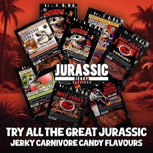 Miniatura 6 de Jurrasic Jerky Beef Jerky Hot Pack (Insanity X Revenge of Reaper)