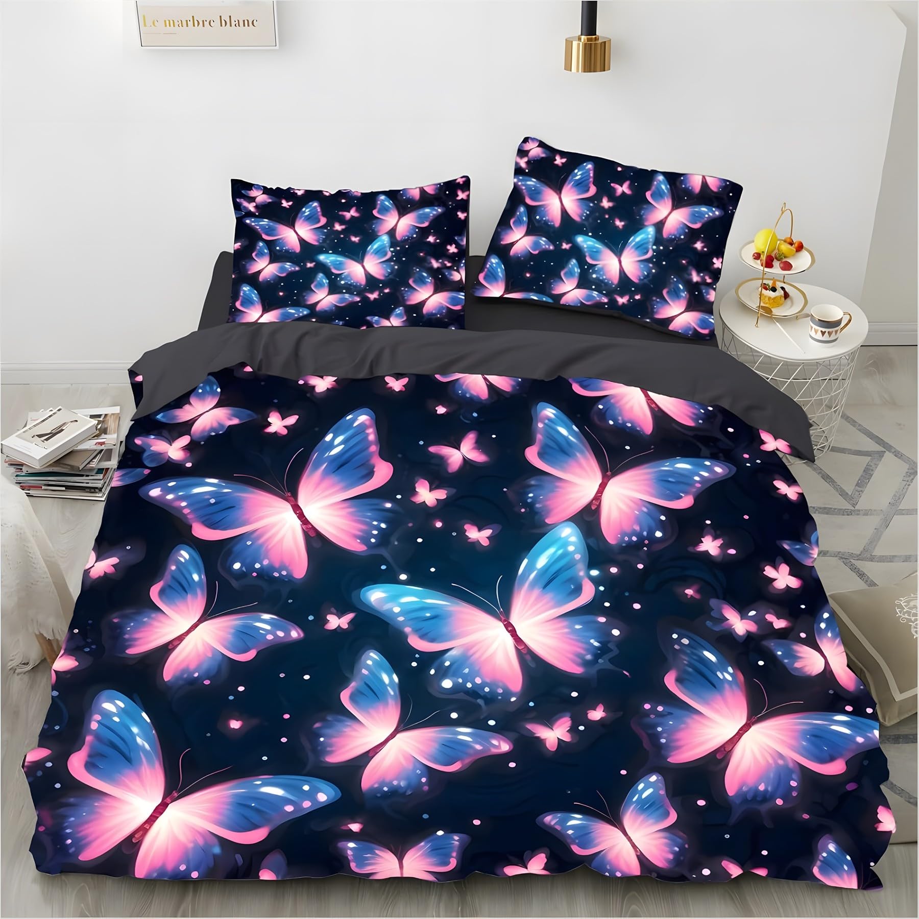 Parure de lit papillon 240x260 pour transformer votre chambre en cocon de douceur