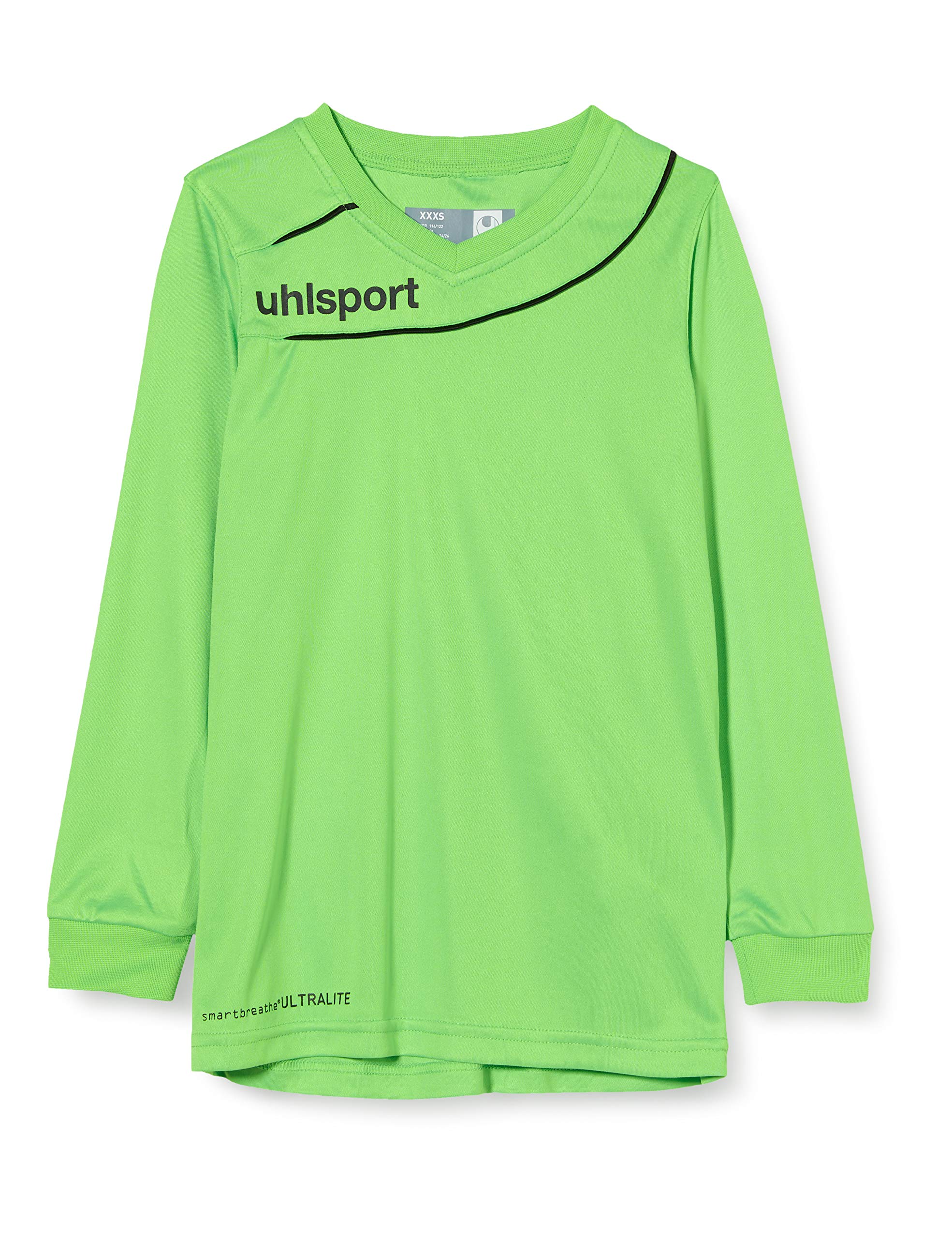 Uhlsport Men Stream 3.0 jersey Men's Jersey - Green flash/Black, XXXS