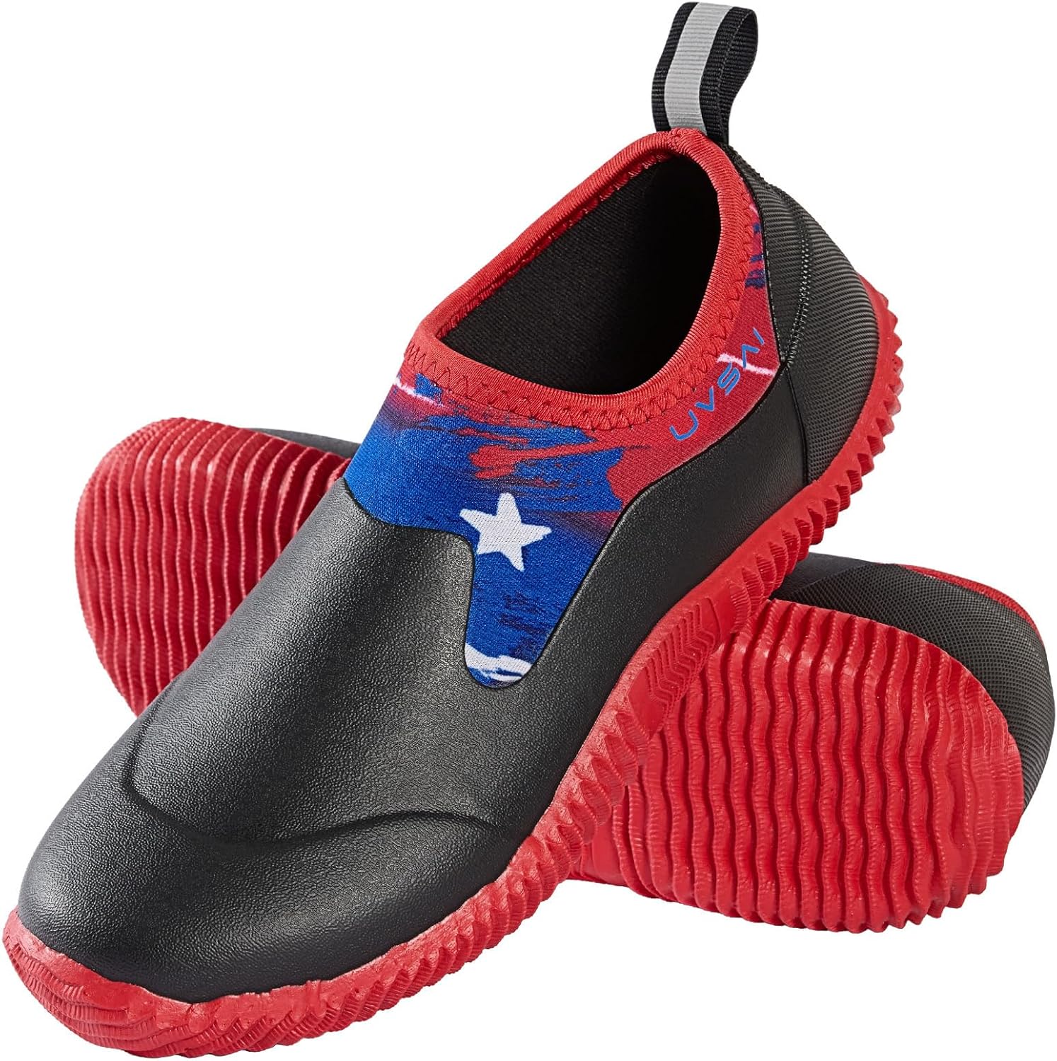 Men’s Waterproof Garden Shoes Rain Boots Slip-On Footwear for Gardening Farming Camping Lawn Care Yard Work