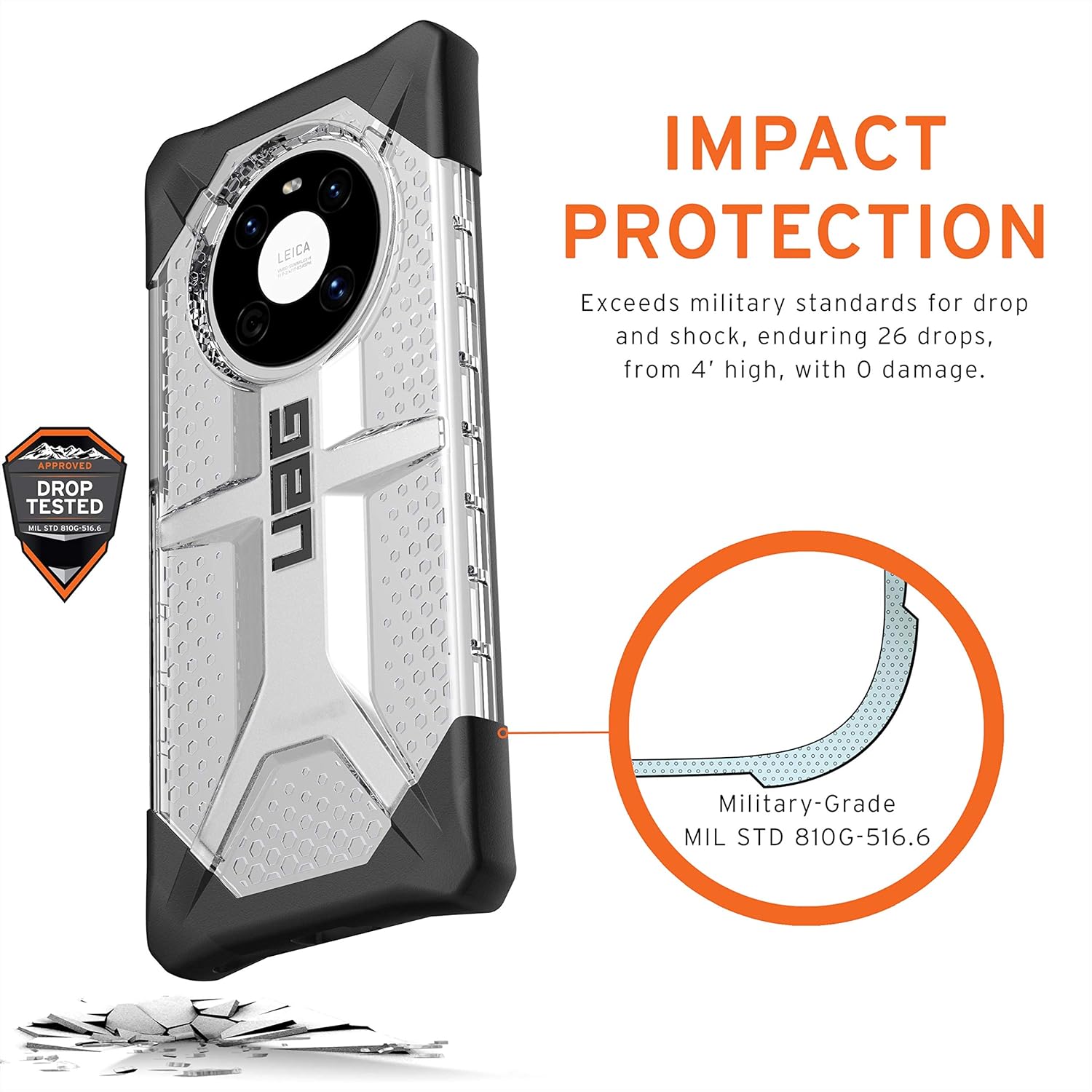 URBAN ARMOR GEAR UAG Huawei P40 Pro Case Ash Botswana Ubuy