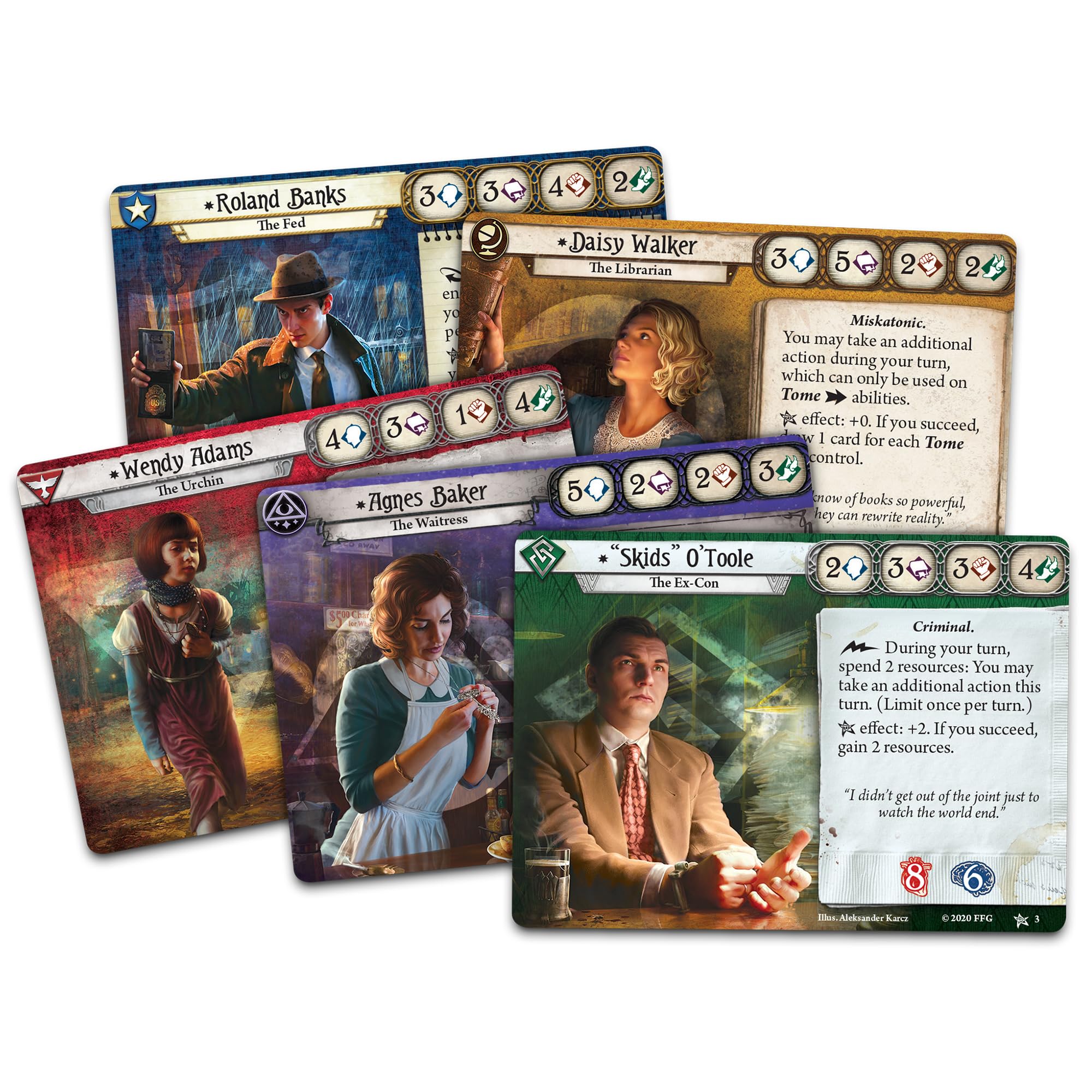 Fantasy Flight Games Arkham Horror: Das überarbeitete Kartenspiel, Forschungs- und Horror-Kooperatives Spiel, 1 bis 4 Spieler, 14+ Jahre, Spanische Sprache