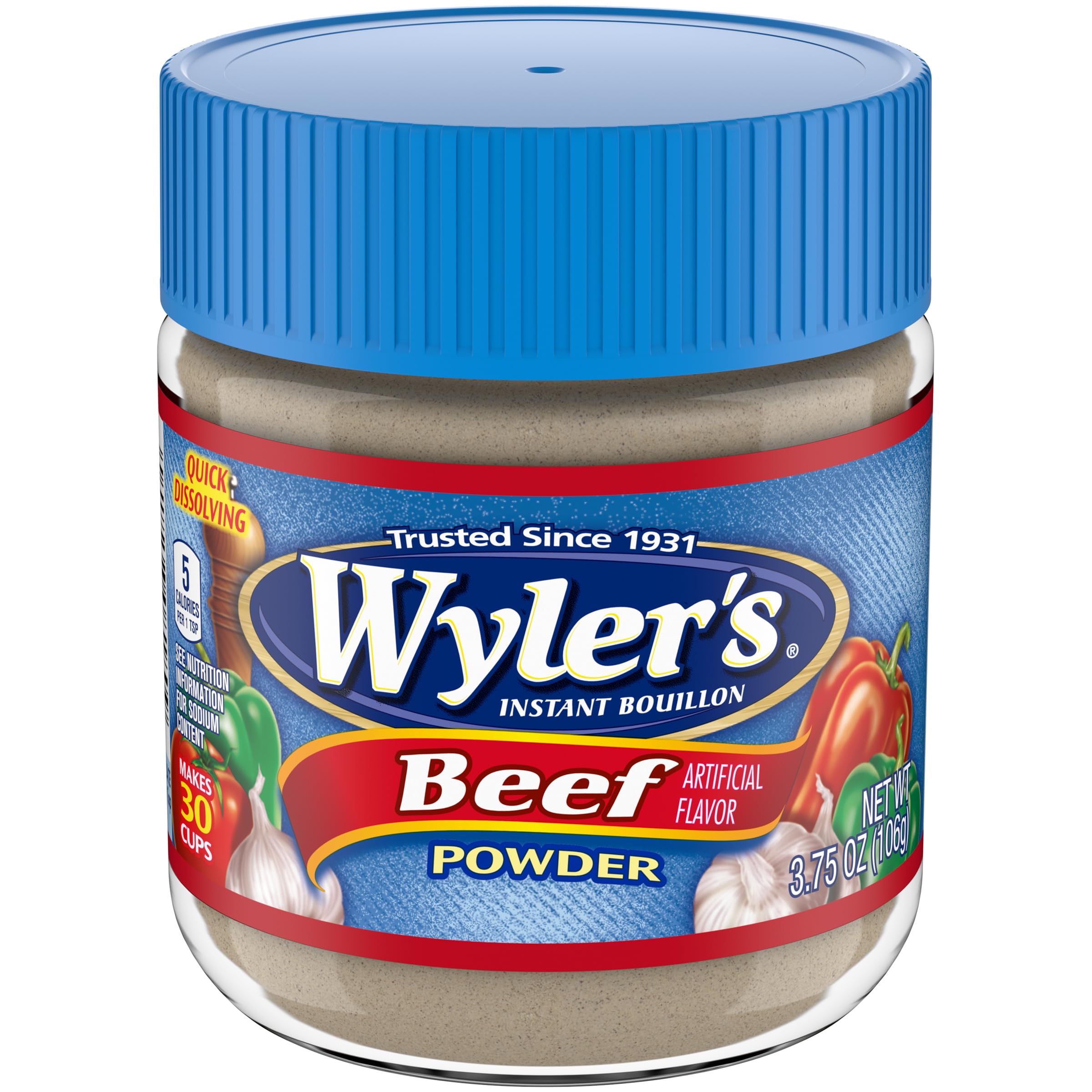 Wyler's Instant Bouillon Beef Flavored Powder (3.75 oz Jar)