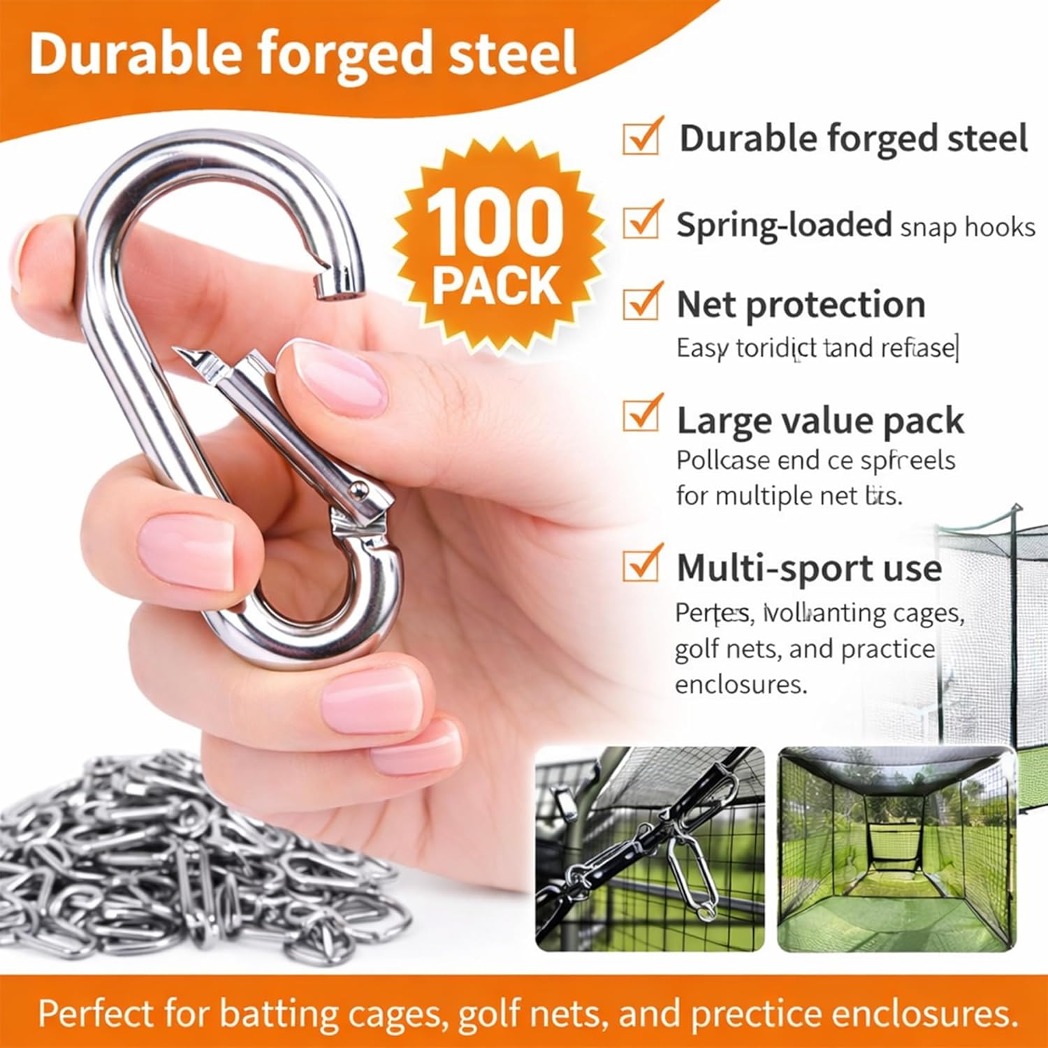 Cimarron Sports Training Aids Carabiners- 100