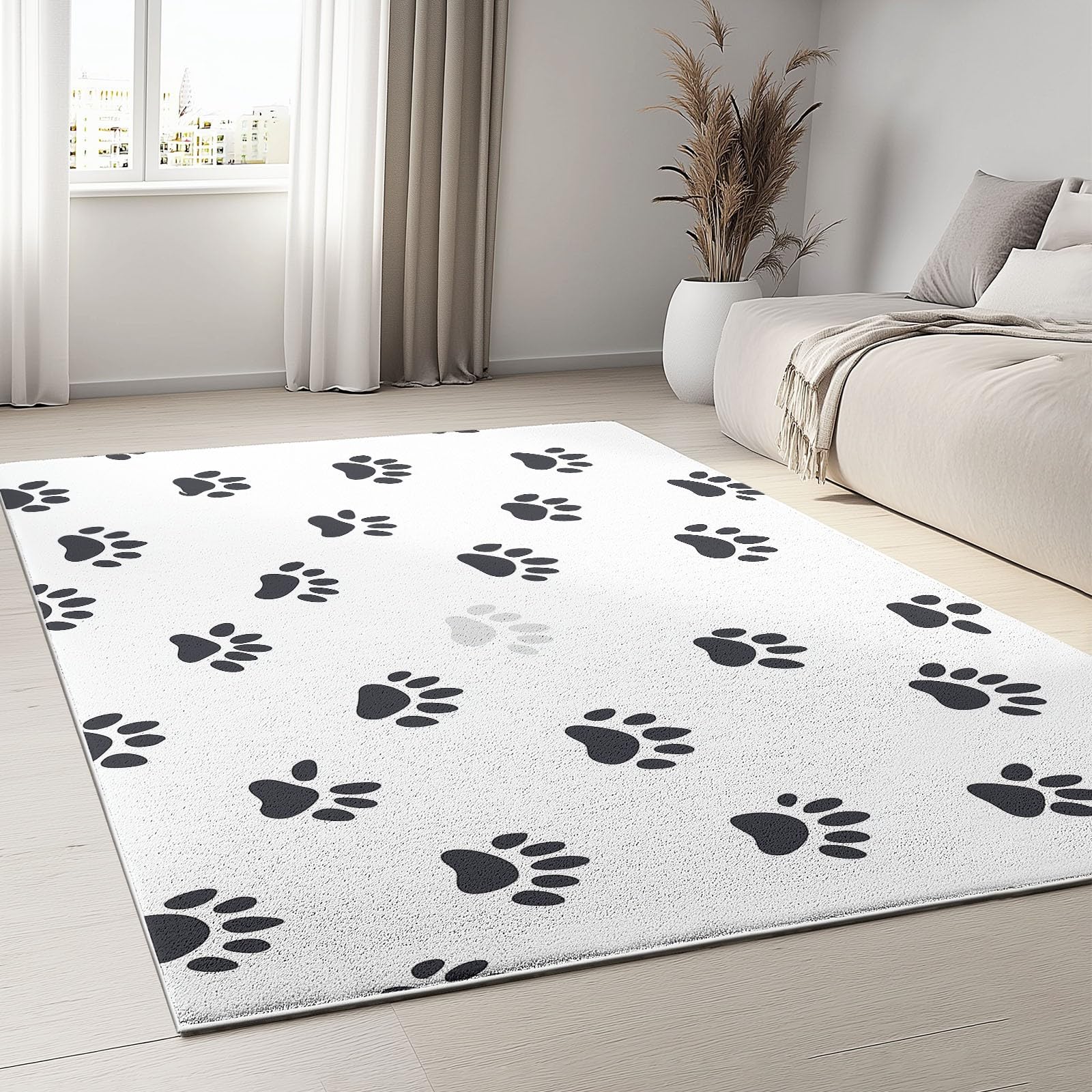 Tapis de salle a manger lavable et antidérapant 80x150 cm