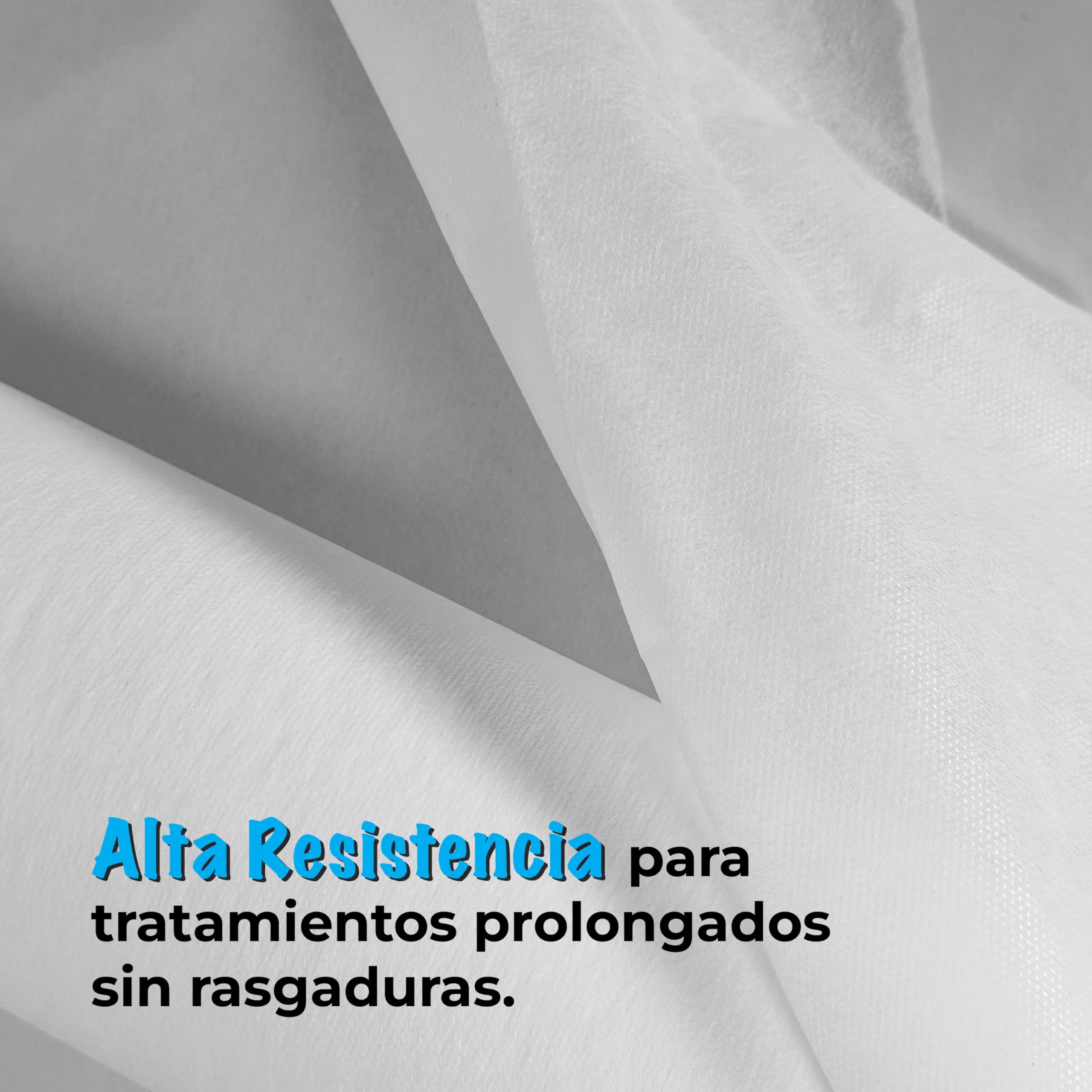 Rollos Papel Camilla Polipropileno Blanco 58 cm x 80 m | Papel de Camilla Precortado cada 40 cm (6 Rollos)
