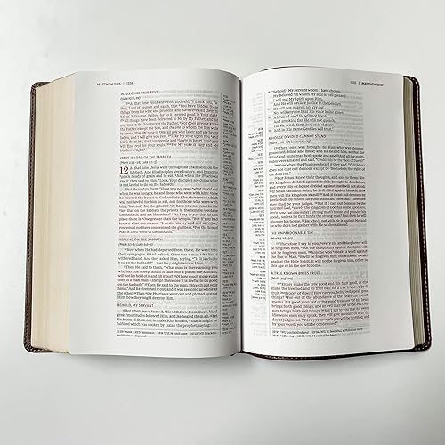 Miniatura 5 de JOY CREATIVE NKJV Wide-Margin Bible | Personalized with Name | Custome Design Hand Lettered and Laser Engraved | Features Philippians 4:13 | Gift