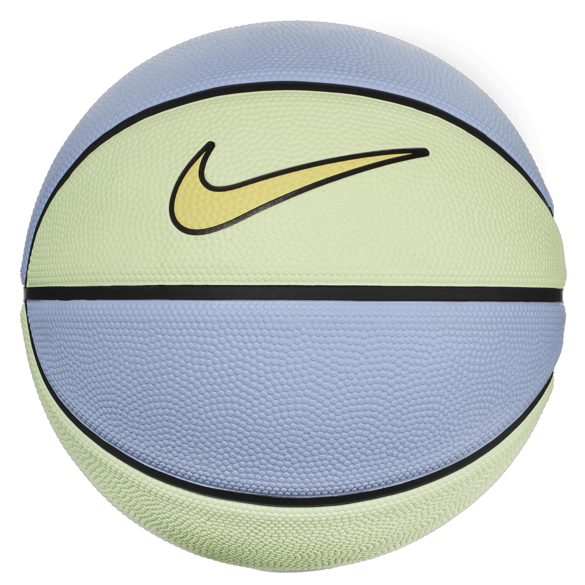 Nike Swoosh Skills Mini Basketball – Training Basketball – Mini Basketball for Skills Training & Leisure, Volt Tint/Black/Black/Soft Yellow, 3