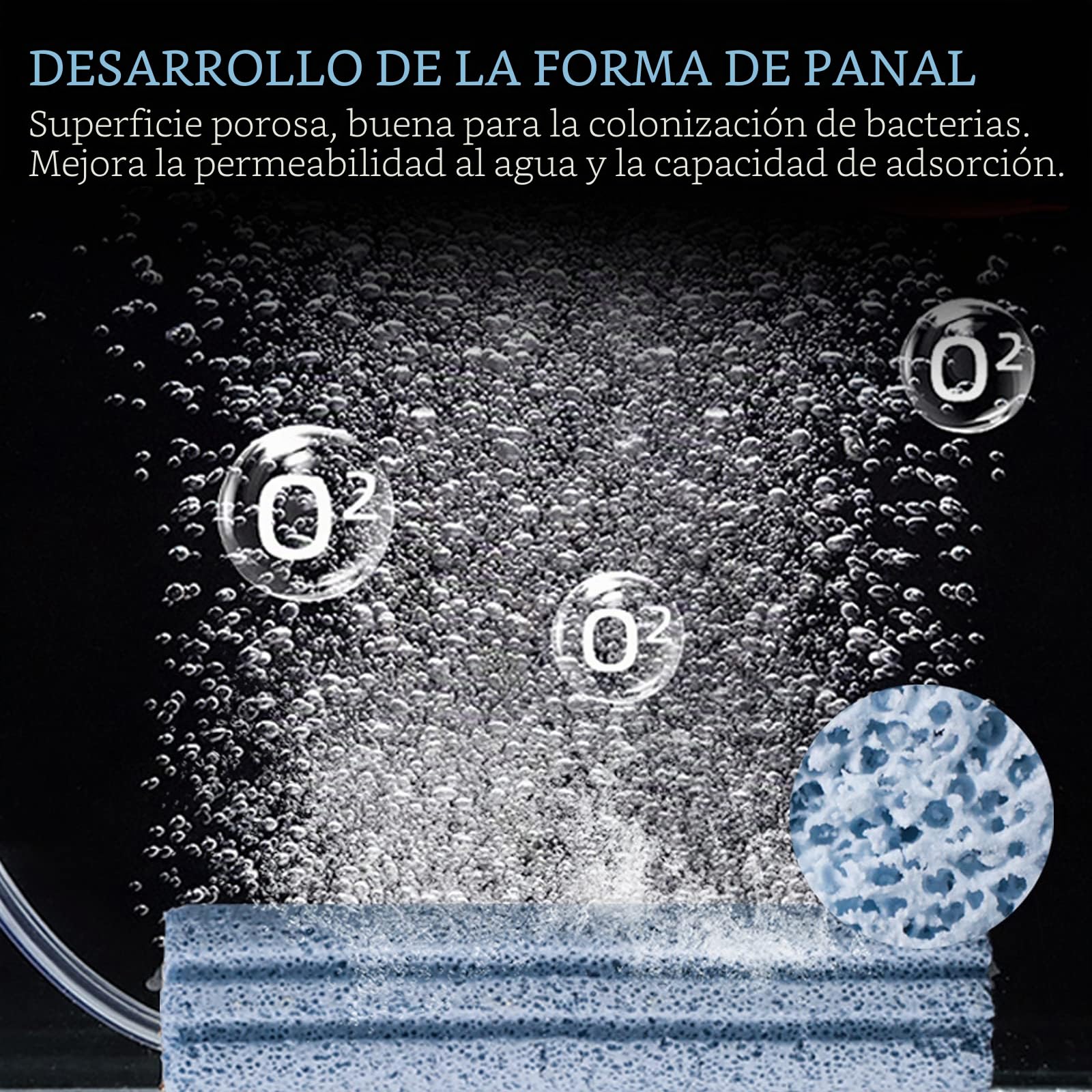 boxtech Medios de filtro para acuario, 3 kg, 30 unidades, bloques de datos orgánicos, filtración para filtro de pantano, estanque