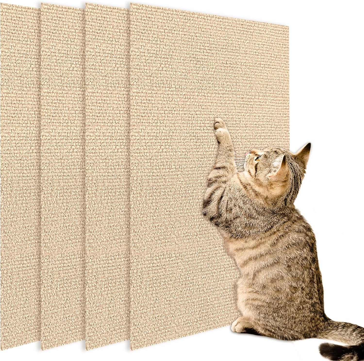 Pack Cat Scratch Mats 24”x16”, Self-Adhesive Kuwait Ubuy