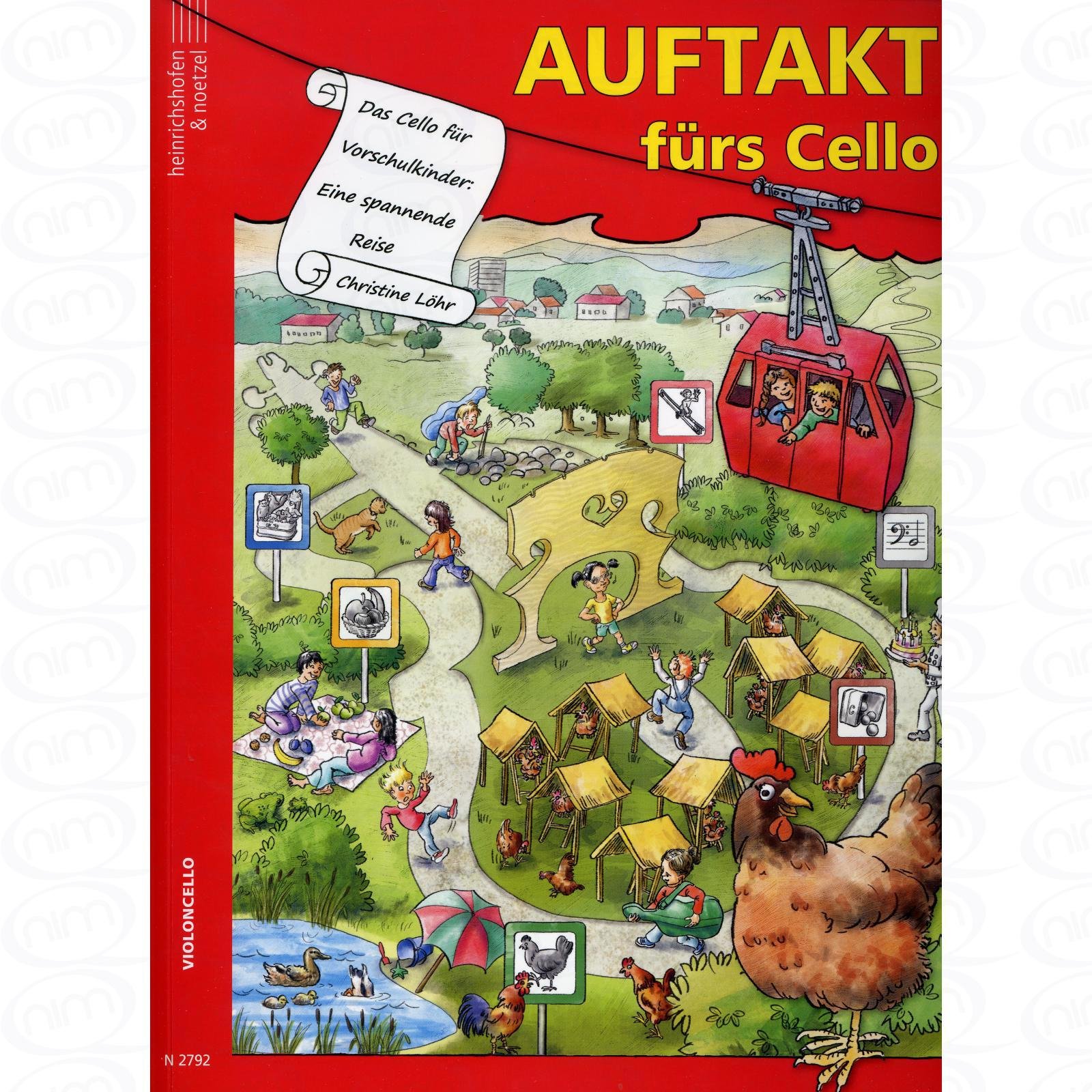 Auftakt fuers Cello - arrangiert für Violoncello [Noten/Sheetmusic] Komponist : LOEHR CHRISTINE