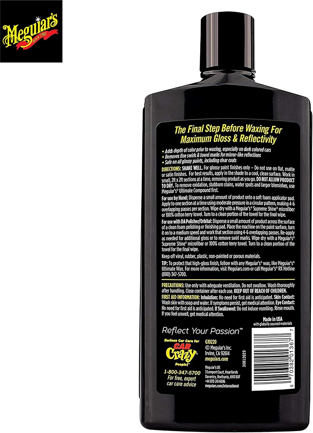Meguiar's - Ultimate Polish 16Oz (G19216)
