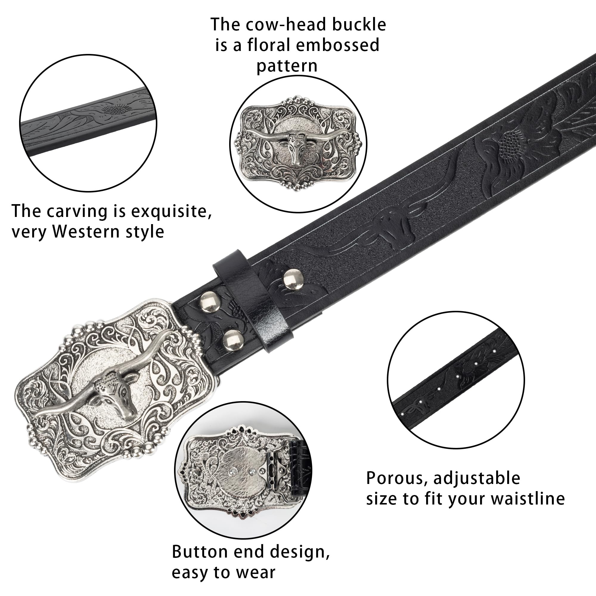 Jedi-Robe Men's Anakin Skywalker Belt X-Large Black