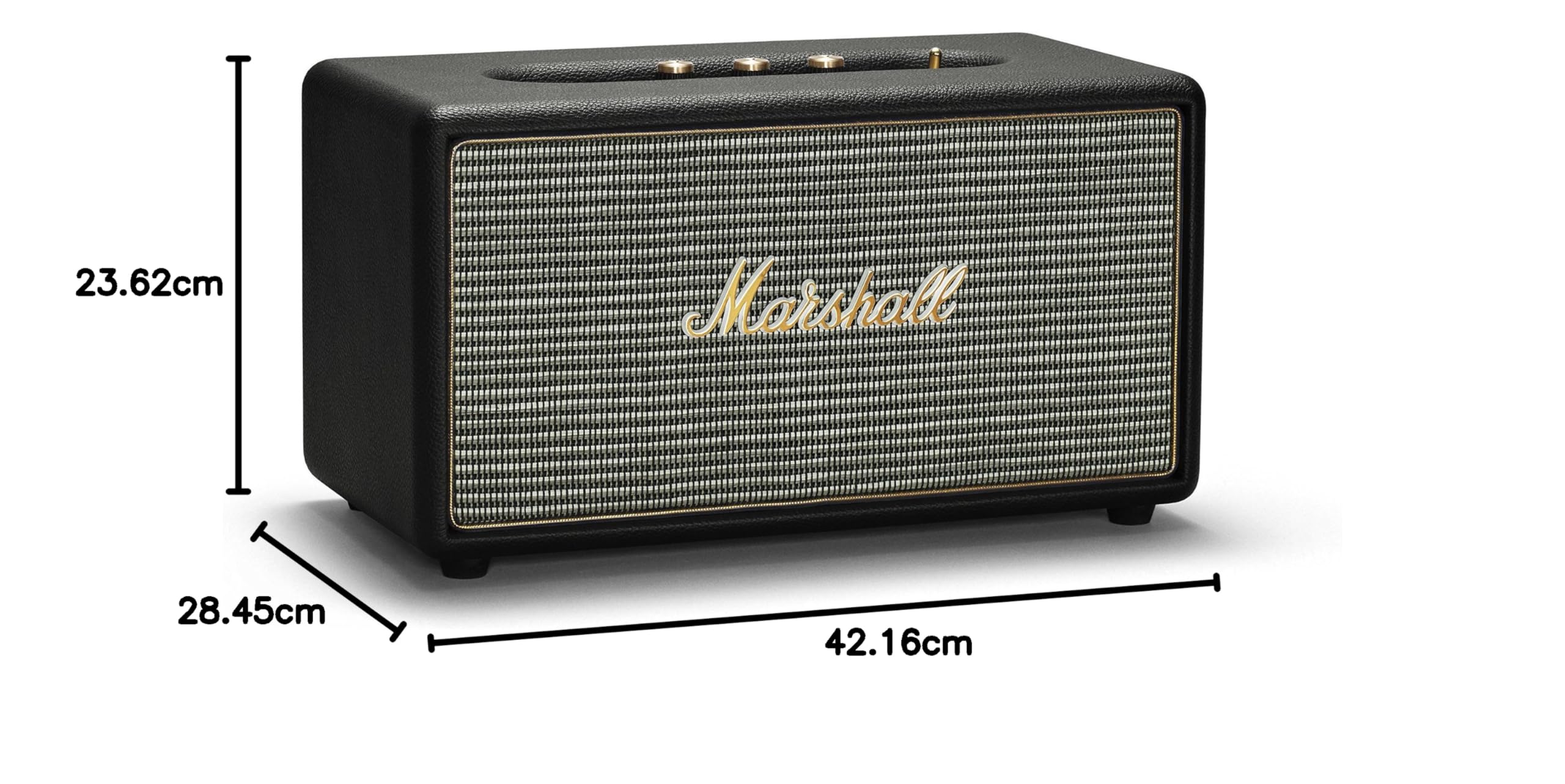 Marshall 04091627 Altoparlante Amplificato, Nero