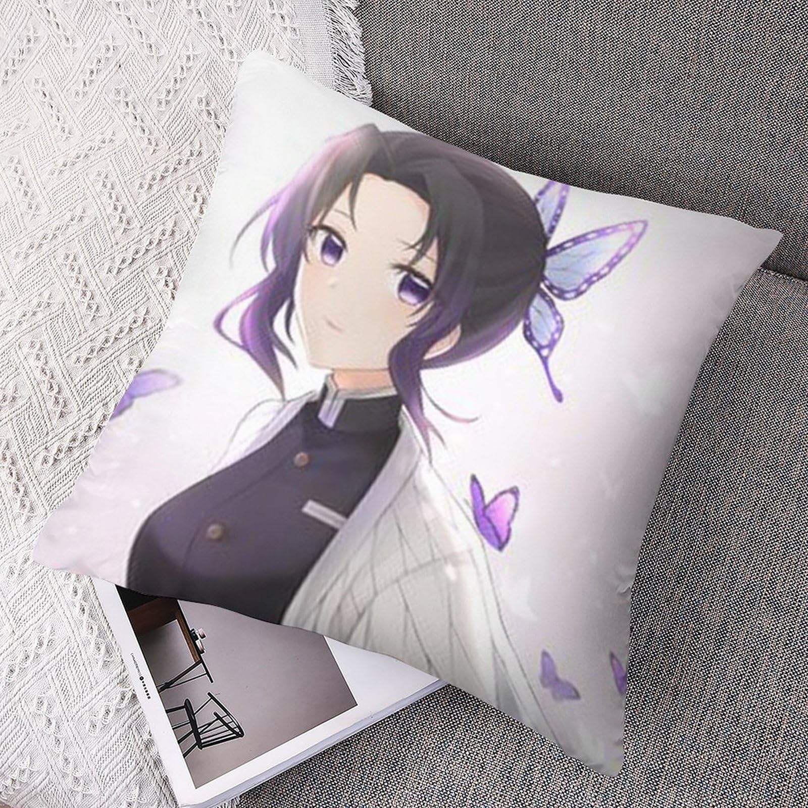 Amazon｜あいのにじょ 鬼滅の刃 胡蝶しのぶ2 (46) 抱き枕カバー