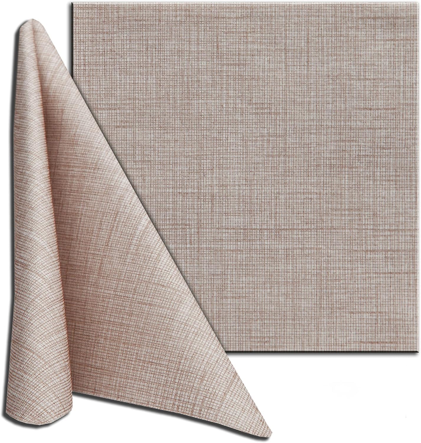 Tovagliolo TNT monouso 40x40 in tessuto non tessuto CACAO | 200 pezzi | tovaglioli, resistenti | assorbente | simile al tessuto | ideale per ristorazione | Biodegradabile