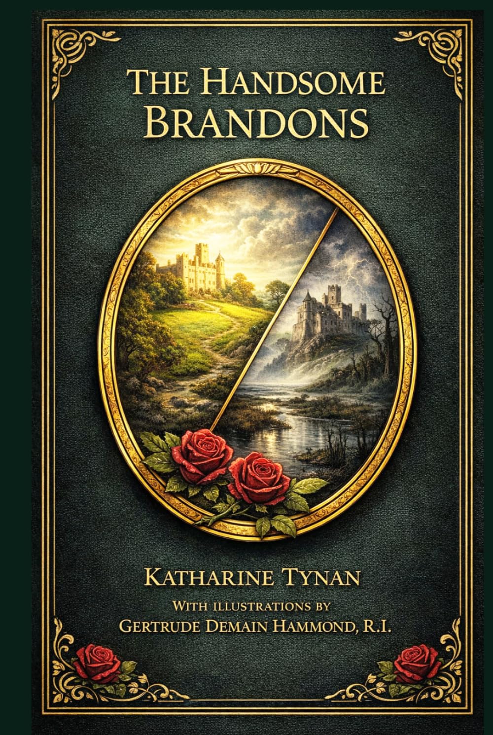 The Handsome Brandons (Illustrated Edition): A character driven Irish novel of romance, class tension, and household courage, as a once proud family faces ruin, loss, and the chance of renewal