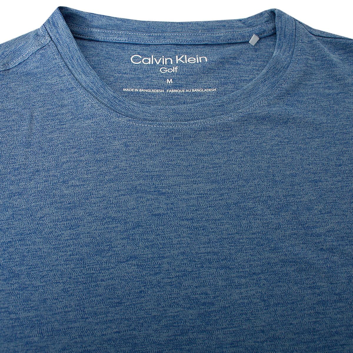 Calvin Klein Uomo 2026 Harlem T-Shirt da Golf Girocollo ad Asciugatura Rapida