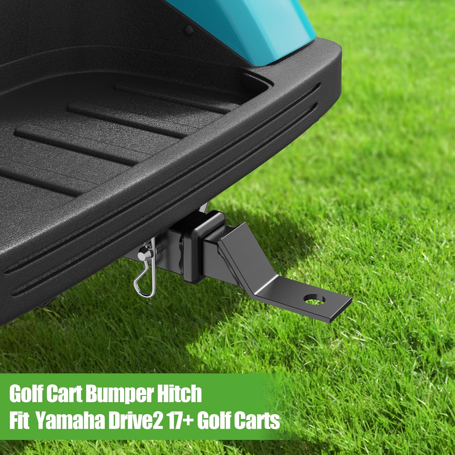 10L0L Golf Cart Bumper Hitch for Yamaha Drive2 2017-up Golf Cart Models