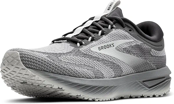 Brooks Men’s Revel 7 Neutral Running Shoe - Primer/Blackened Pearl - 8.5 Medium