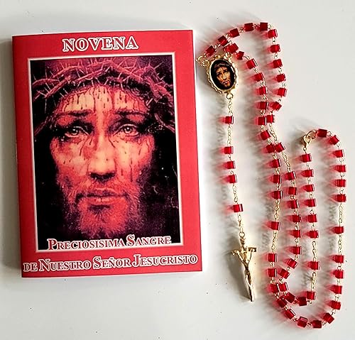 Novena Preciosisima Sangre de Nuestro Señor Jesucristo con Rosario de Cristal