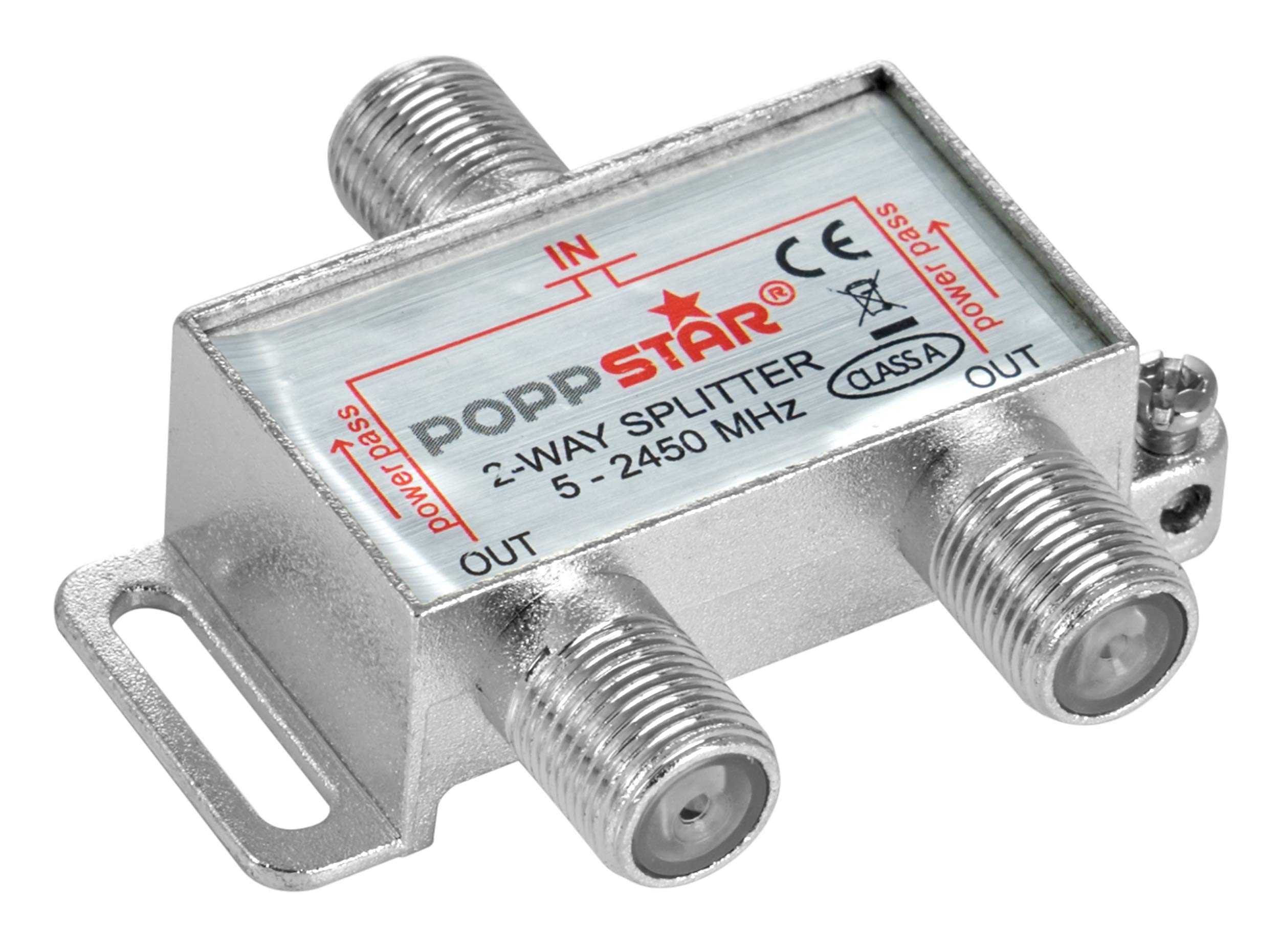 Partitore D'Antenna Interno 1 Ingresso 5 Uscite, Bassa Perdita 5-2300 MHz Per Segnale TV E Radio
