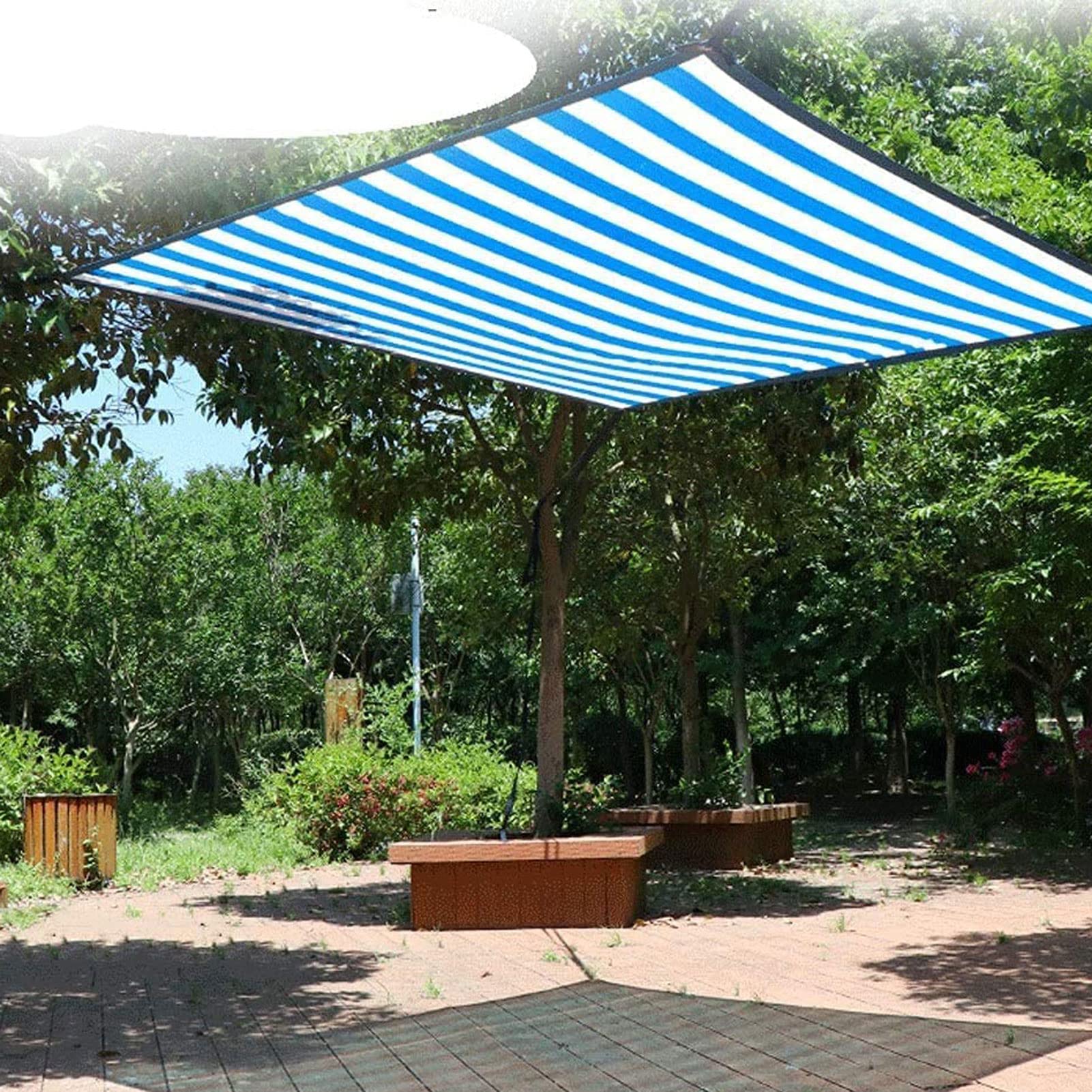 Bâche Robuste En Maille Tricotée Blanche Avec œillets - 90 % à 95 % D