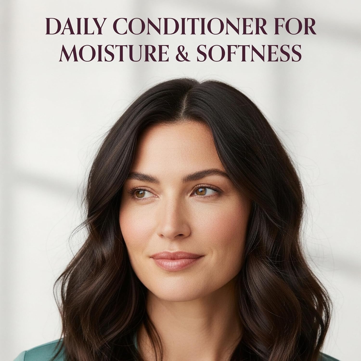 hOURS The Daily Moisturizing Conditioner for Dry to Normal Hair - Sulfate-Free Daily Conditioner with Soybean Oil & Pea Protein - Softens & Detangles All Hair Types - Color Safe Formula – 8 oz - Image 2