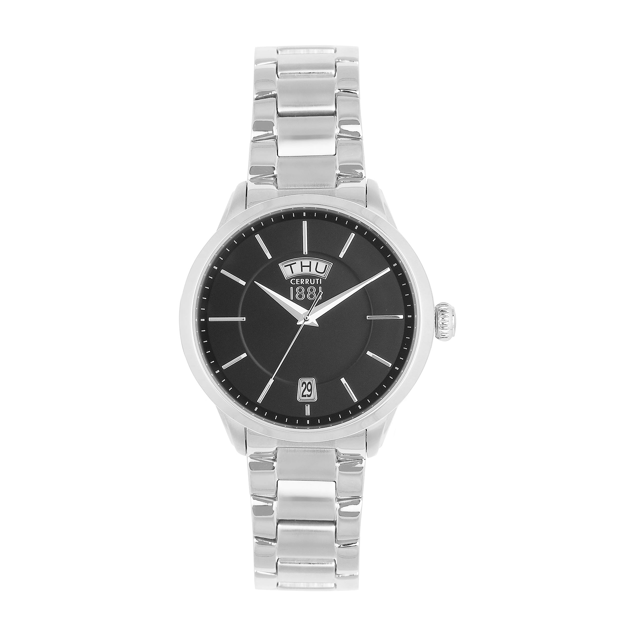 Cerruti 1881 Castelnuovo Analog Black Dial Mens Watch-CRA23905 (B08P8HZLDC) Amazon Price History, Amazon Price Tracker