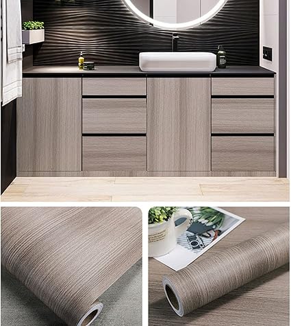 Amazon Co Jp 壁紙シール 40cm 9m リメイクシート 木目 カッティングシート 木目調シート ダークブラウン 60cm 5m 壁紙 はがせる ウォール ステッカー キッチン テープル 壁 補修 賃貸ok 防水 ドア 玄関 家具 クロゼット キャビネット 本棚 簡単貼付 Diy 工具 ガーデン