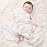 aden + anais Essentials Muslin Swaddle Blankets for Baby Girls and Boys, Newborn Receiving Blanket for Swaddling, 100% Cotton Baby Swaddle Wrap, 4 Pack, Full Bloom
