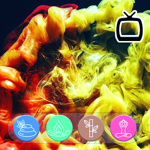 Vivid Liquid Smoke - Abstract Colorful Screensaver