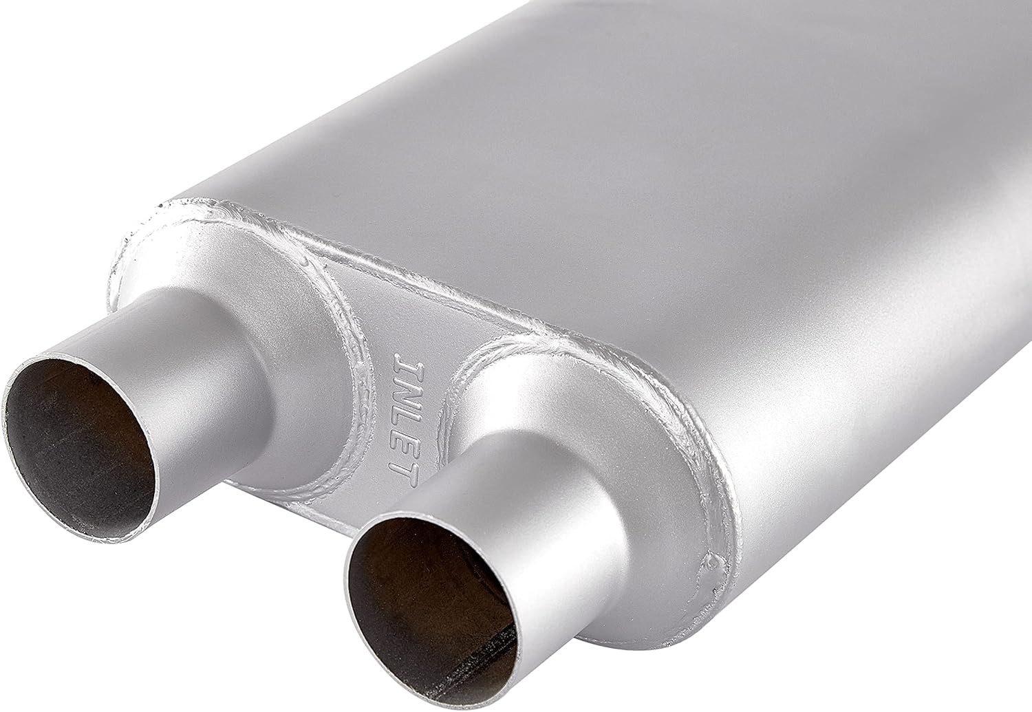 Universal 80Series Mufflers 3.0 Inch Dul Inlet (ID) 3.0 Inch Dul Outlet (ID), 3 Chamber Performance Automotive Muffler Exhaust FH20D20