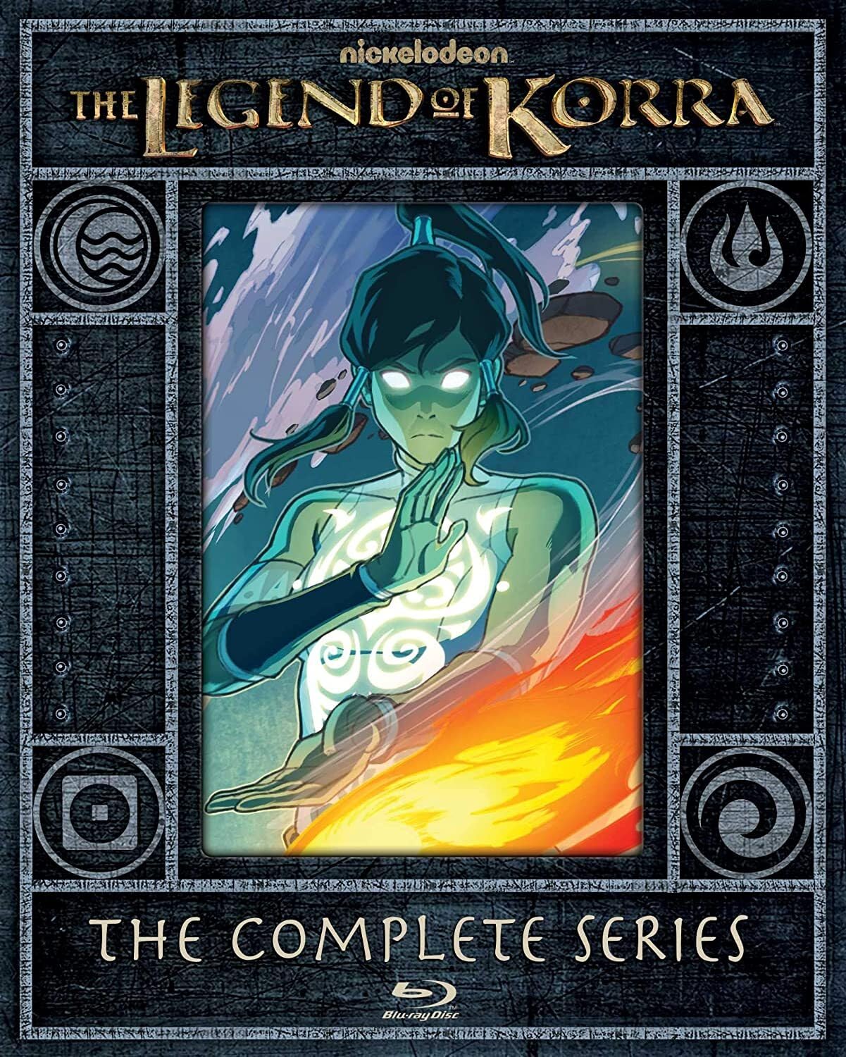 the legend of korra the complete series blu-ray limited edition steelbook collection