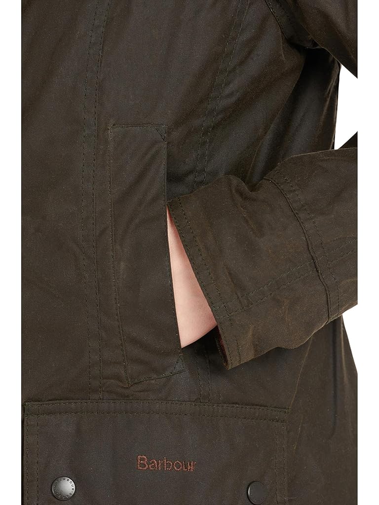 Olive Barbour Barbour Classic Beadnell Wax Jacket