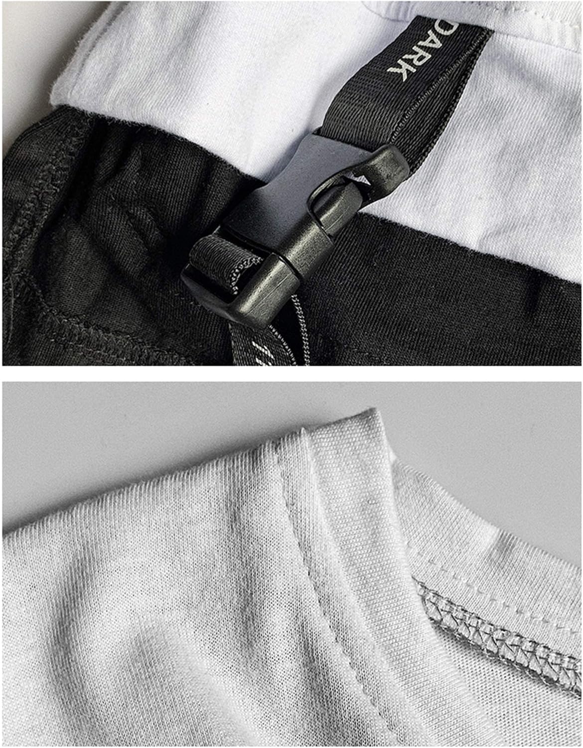 XYXIONGMAO Shirt Techwear Shirts Streetwear Men Tactical Japanese Hip Hop Anime Mens Graphic Gothic Tees - Image 8