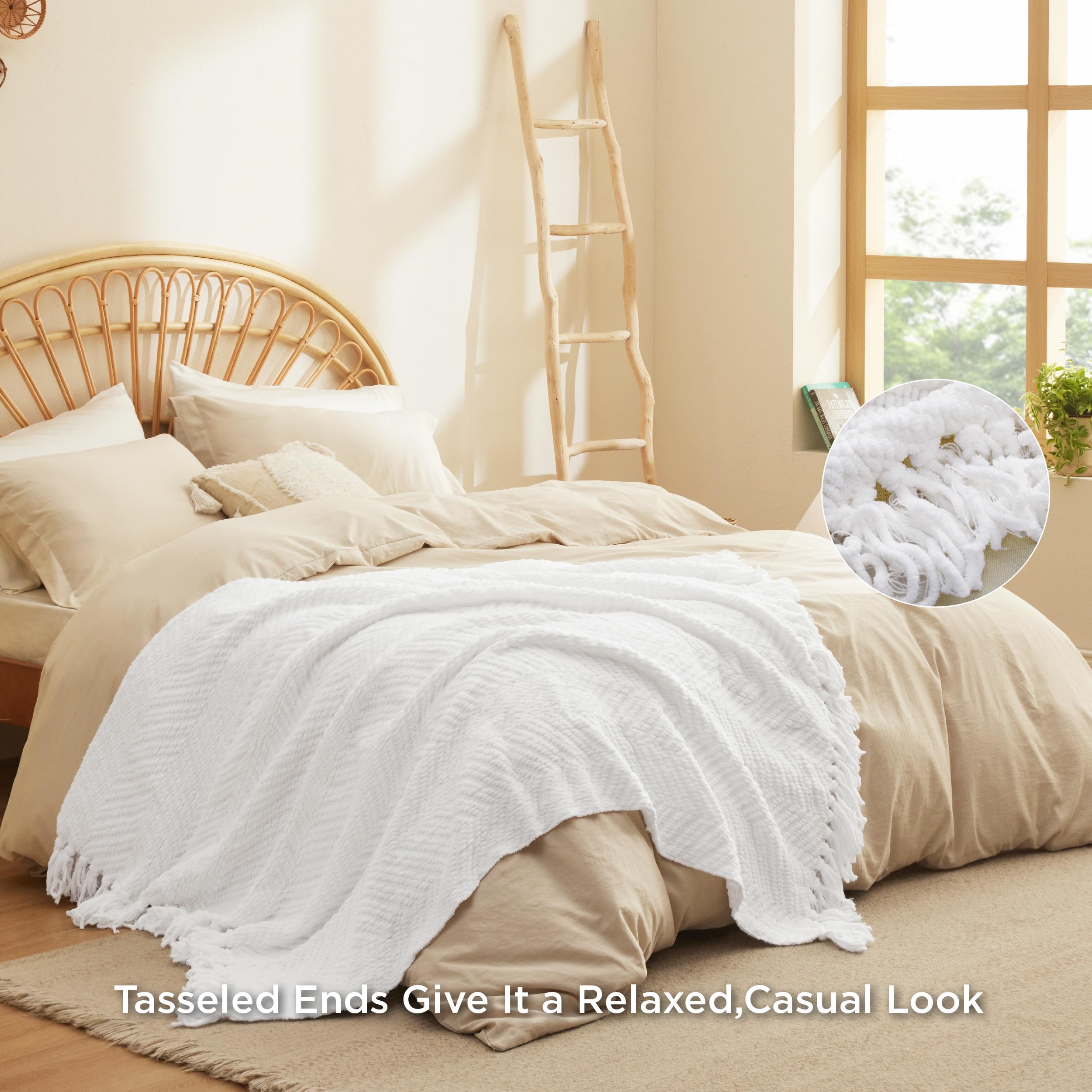 布団・毛布 Woven throw blanket - Dimanche soir Woven throw blanket - Dimanche soir