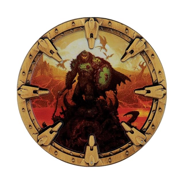 Foto 3 de 8 de HOMEDOOM: Moneda coleccionable de The Dark Ages Slayer, edición limitada, licencia oficial