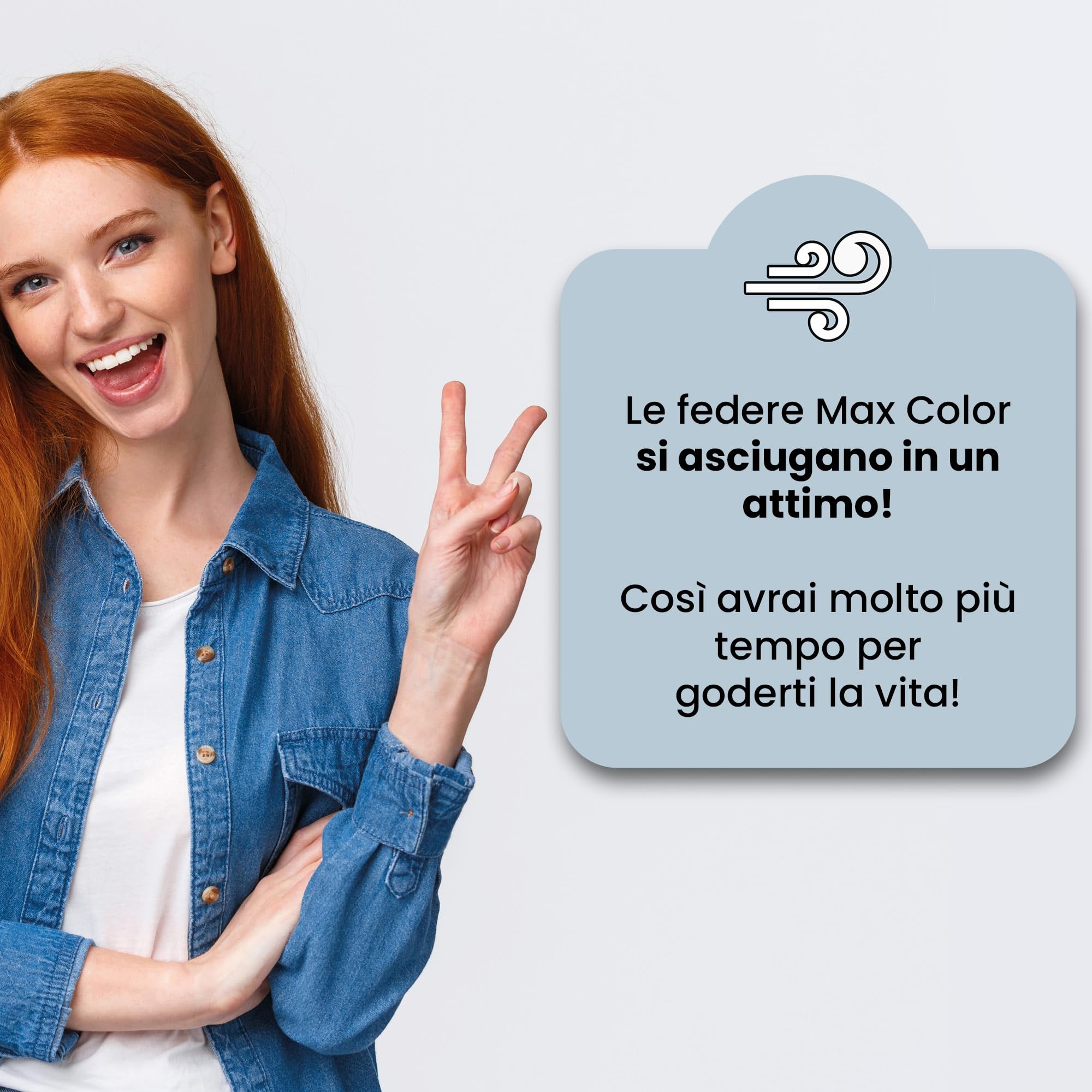 Coppia Federe 100% Cotone 50x80 cm con Patella Interna LILLA