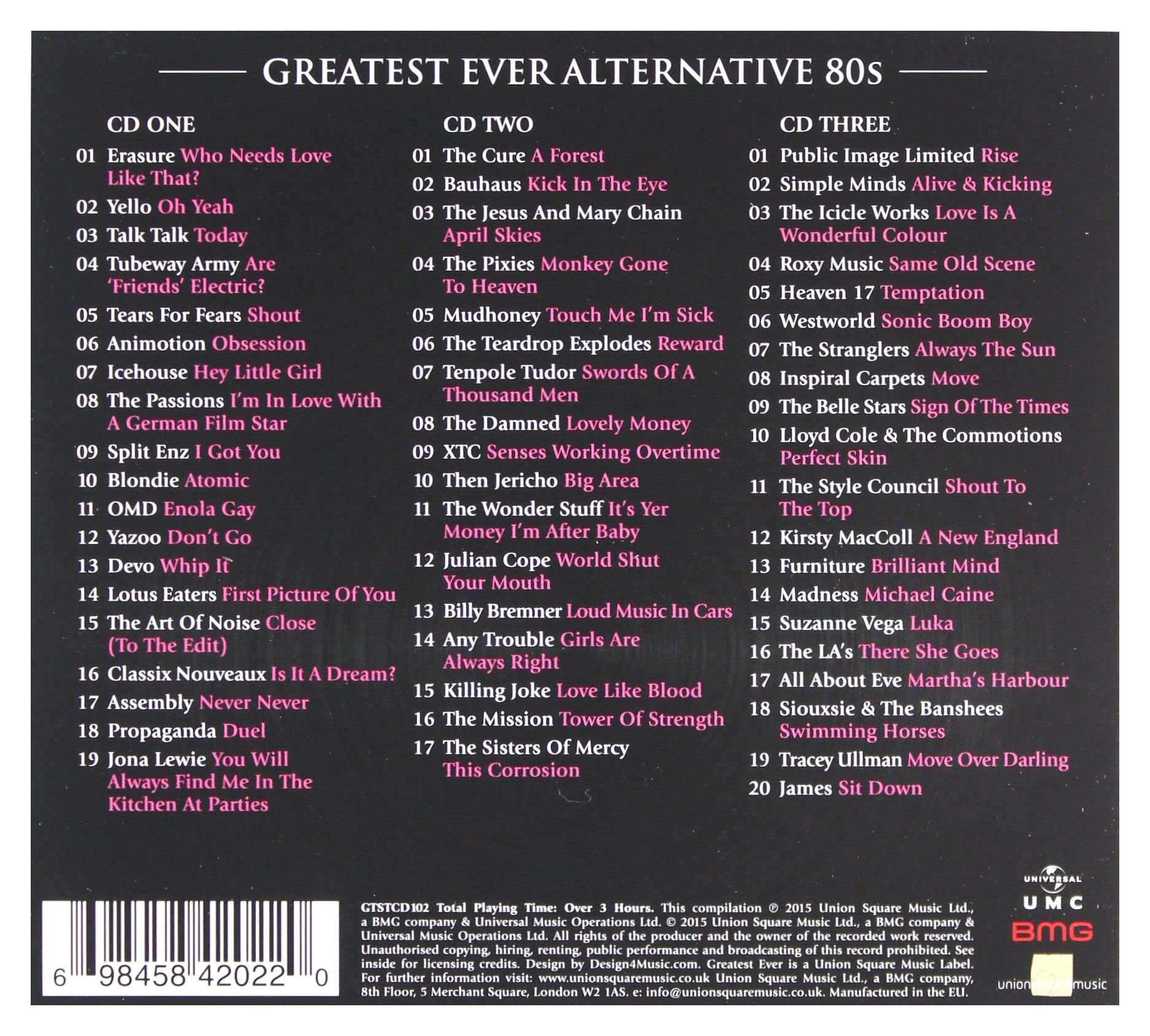 Alternative 80s-Greatest Ever