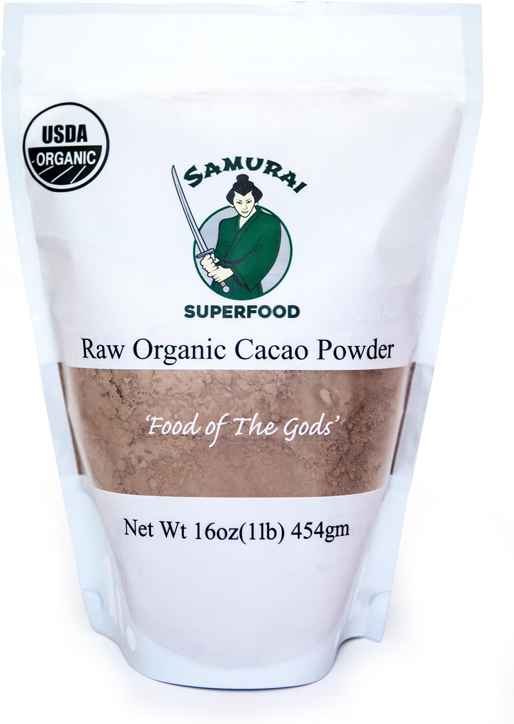 Organic Raw Cacao Powder 1 lb Bag