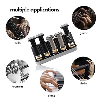 DILIMI Finger Strengthener - Hand Grip Trainer For Musicians, Athletes & Physical Therapy - Orange | Buy Now With Express International Delivery