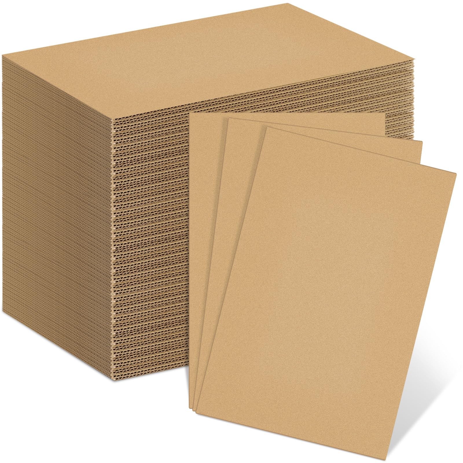 Henoyso 110 Pack 4 X 6 Inch Brown Cardboard Sheets