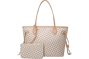 Designer Handbag and Wallet Set for Women: Louise Vouitton Style